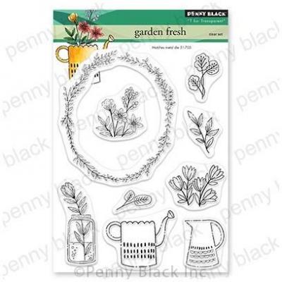 Penny Black Clear Stamps - Garden Fresh